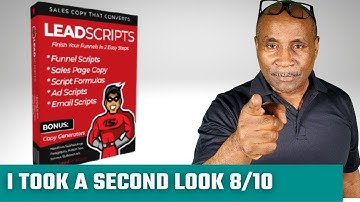LeadScripts Review | ☑️ We Took A Second Look | ☑️ We Approve 8/10 ☑️