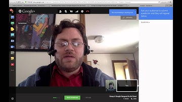 Google Hangout On Air Tutorial, part 4: Start the Hangout On Air