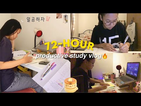 72-HOUR Study Vlog 😵💫 productive exam week, how i take notes + intense study motivation 🔥