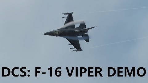 DCS F-16 Viper Demo
