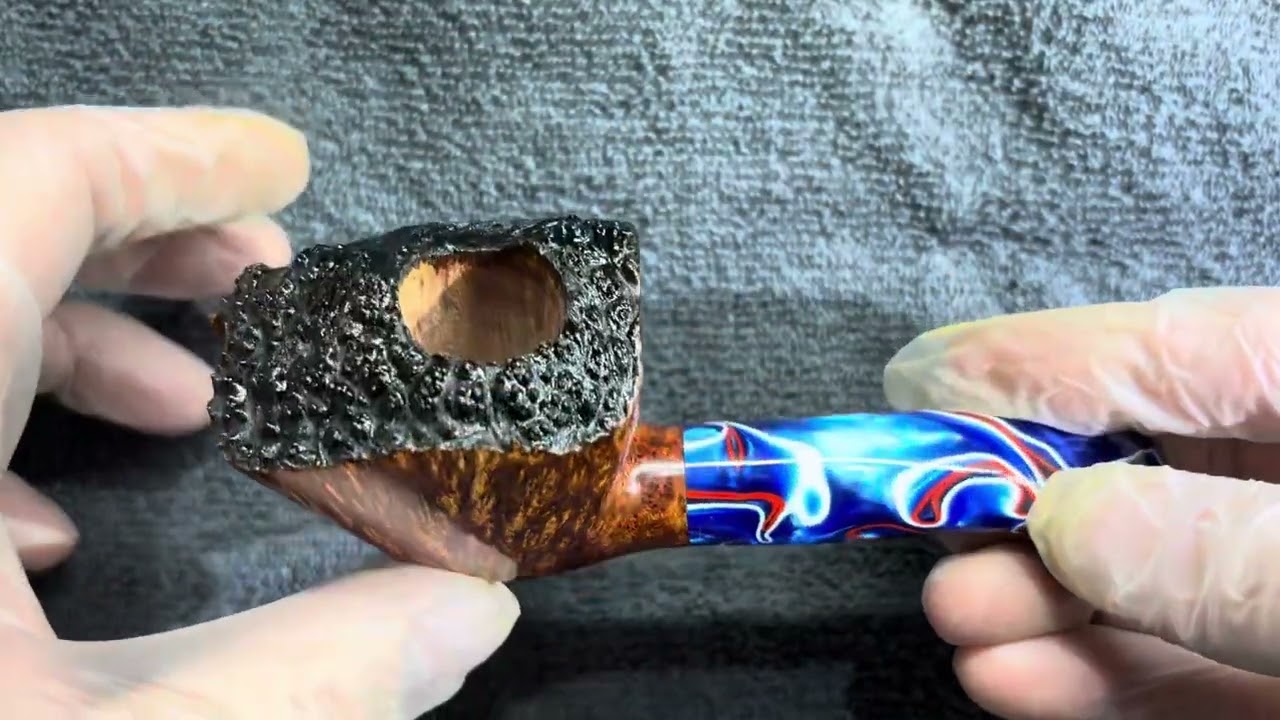 LCS Briars pipe 1044 - 4 Star 4th of July