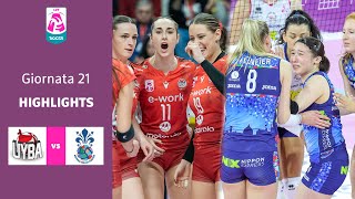 Busto Arsizio - Firenze | Highlights | 21^ Giornata Campionato 23/24 | Lega Volley Femminile