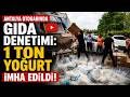 Antalya Otogarında Gıda Denetimi: 1 Ton Yoğurt İmha Edildi