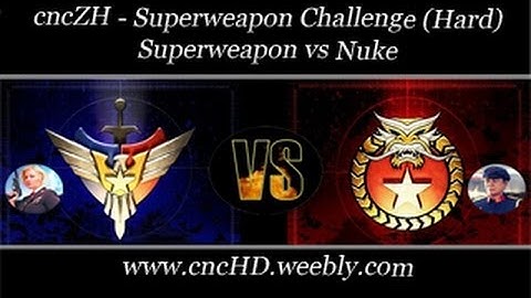 ZH Challenge - Superweapon vs Nuke (6) - [Hard]