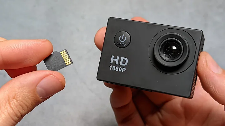 How to Insert & Format Micro SD Memory Card in Sports Action Camera 1080p Full HD