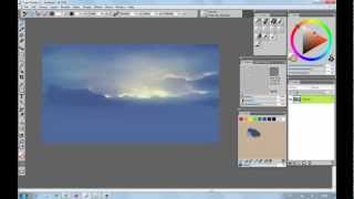 Пейзаж в Corel Painter 12 Пейзаж в Corel Painter 12