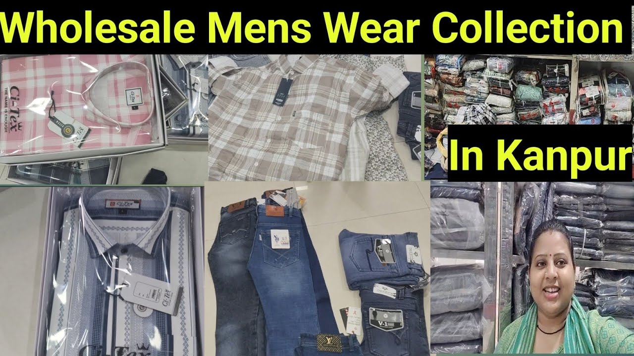 Kanpur की सबसे सस्ती Men's Wear Wholesale Shop | Jeans, T-Shirt, Shirt का बंपर माल | VANSH TRADERS |