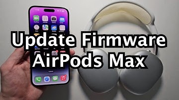 How to Update Firmware on AirPods Max!