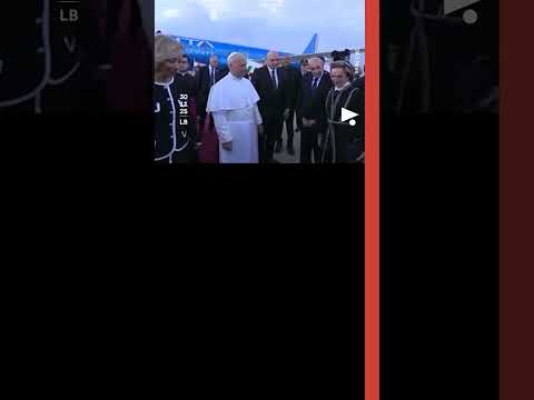 وصول البابا لاوون الرابع عشر إلى لبنان