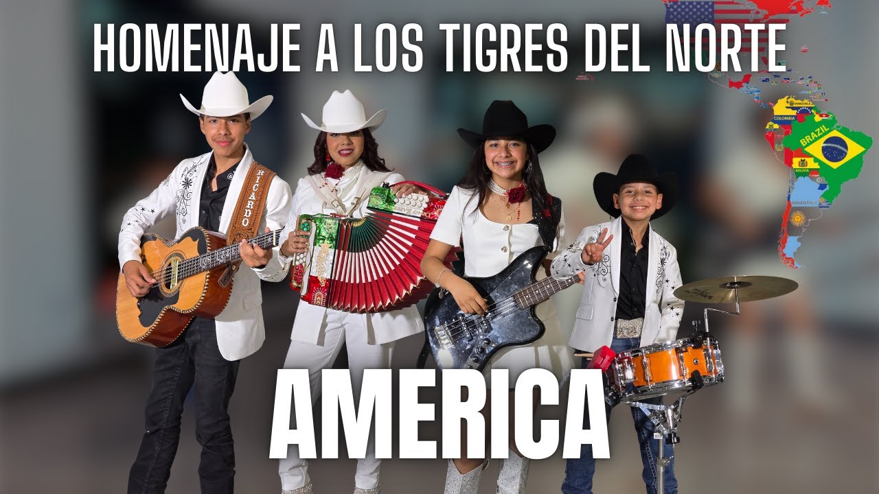 Los Luzeros De Rioverde - America | Homenaje a Los Tigres Del Norte