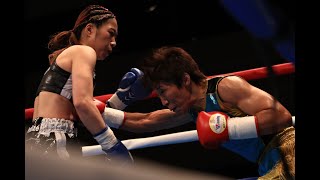 Former female boxing world champion showdown    TO THE FUTURE vol.25 池山直 vs 黒木優子