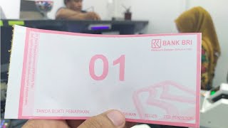 Apabila kita ingin mengambil uang di bank maka kita perlu mengisi