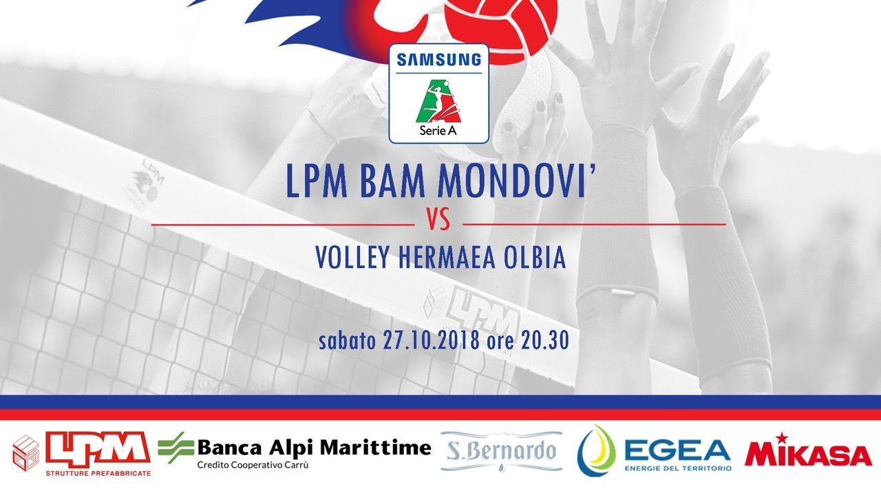 Live Streaming Di Lpm Bam Mondovì Acqua E Sapone Roma Volley Group