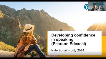 GCSE MFL - Developing Confidence in Speaking - Pearson Edexcel - Webinar Recording
