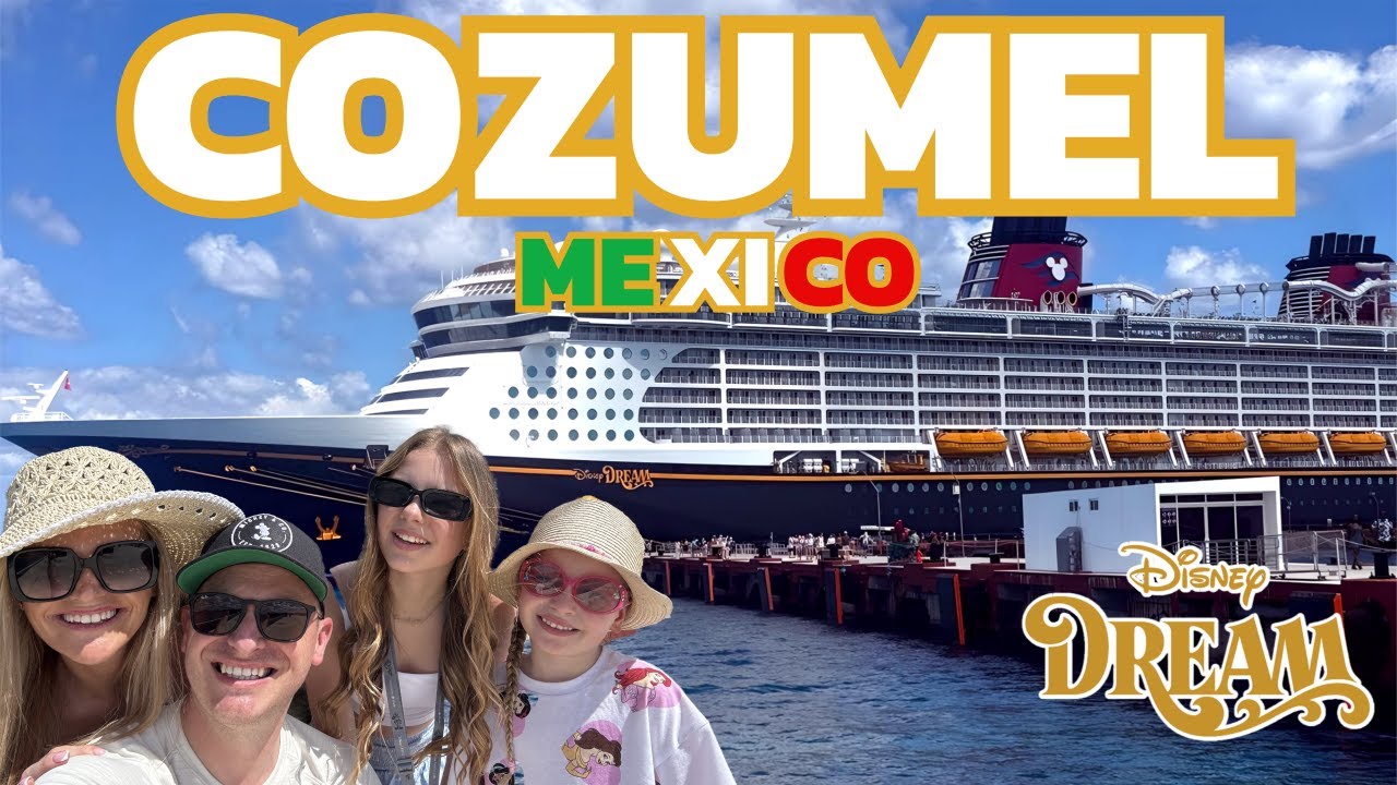 Port Day in Cozumel | Aqua Duck | Animators Plate | Disney Cruise Line Vlog | Disney Dream Day 3