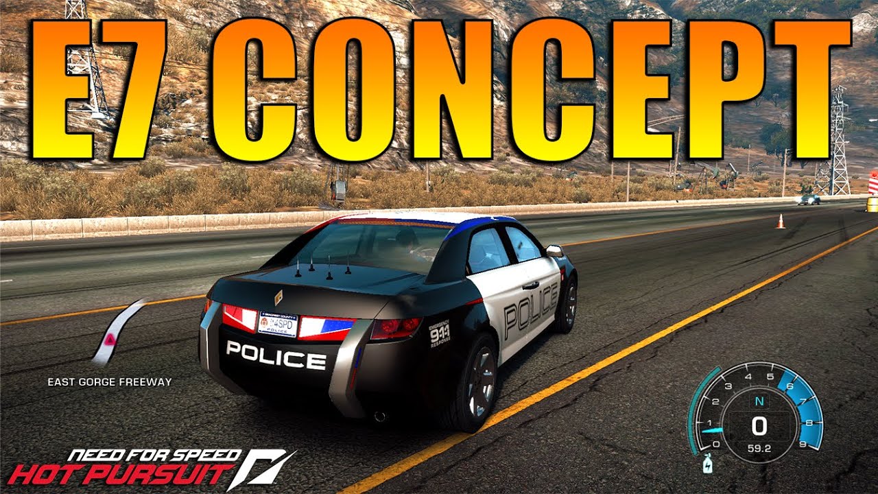 NFS Hot Pursuit Remastered Removed Cars (CARBON MOTORS E7 Concept)