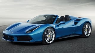 Ferrari 488 spider revealed -