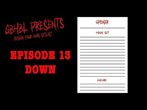 Design Your Own Set: Episode 13 - Down