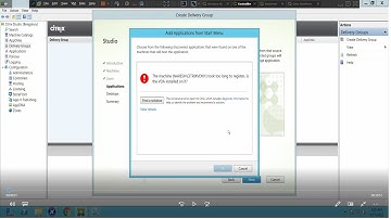 Citrix Troubleshooting- "The Machine took Too Long to register, check if VDA is installed" error.