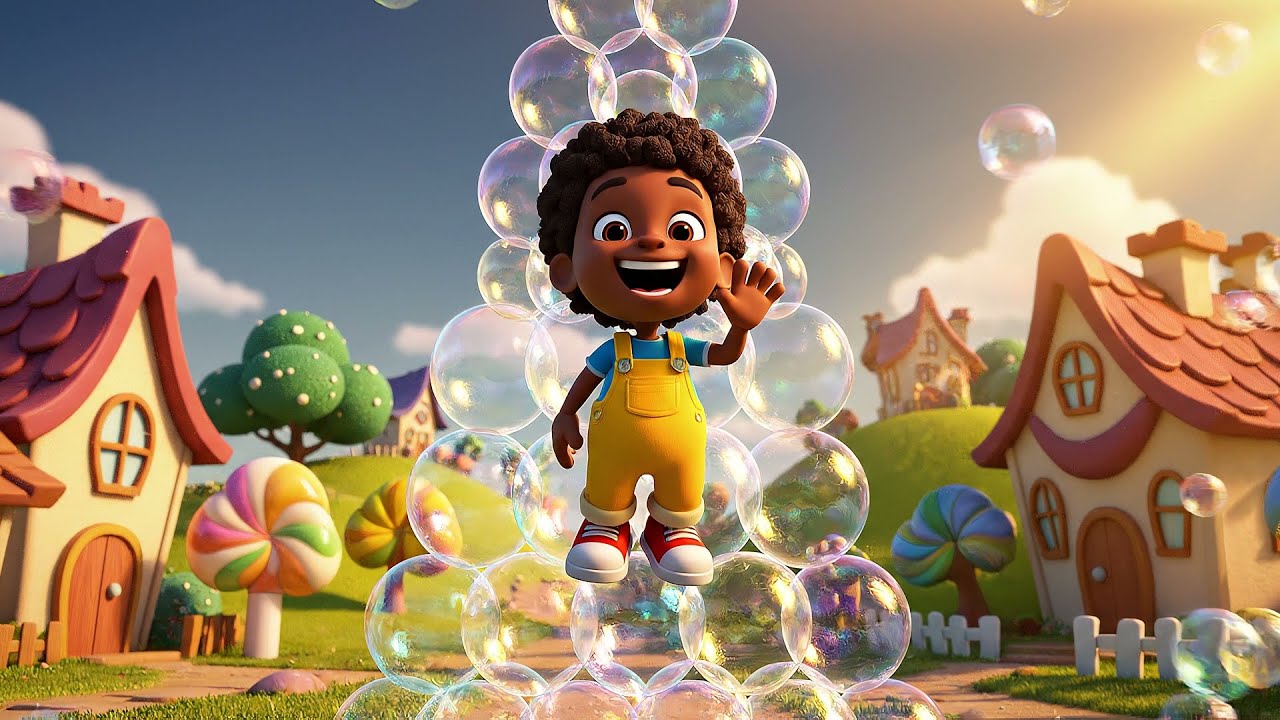 Roblox Silly Kid Floated Through a Bubble | Kids Songs & Nursery Rhymes