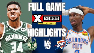 OKLAHOMA CITY THUNDER VS MILWAUKEE BUCKS | FULL GAME HIGHLIGHTS | March 24, 2024