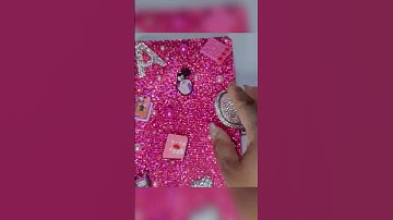 Budget in Bing 💎🩷😎🎀 with this cute mini binder #diy #crystals #amazonsupplies #craft #pink