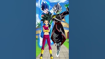 Who Is Stronger | Vegito & Kefla Vs Zamasu #shorts #dbs