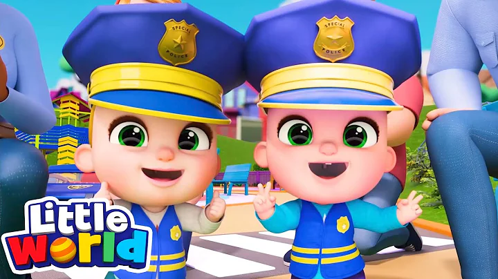 Police Car Song | Kids Songs & Nursery Rhymes by Little World