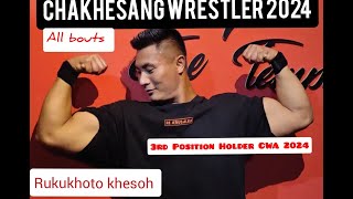 RUKUKHOTO KHUSOH/All bouts/ Chakhesang wrestling Championship 2024