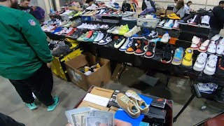 SPENDING CASH ON STEALS AND DEALS AT PITTSBURGH SNEAKER CONVENTION. HE DIDN’T LIKE MY OFFER AT FIRST