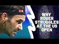 Why Roger Federer Struggles at the US Open | Foot Fault Tennis