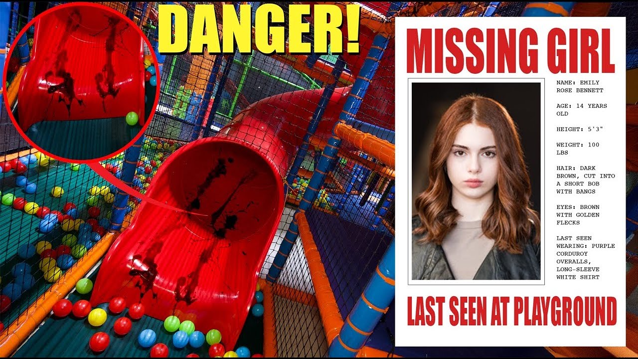 WE FOUND AND SAVED A MISSING GIRL INSIDE A HAUNTED PLAYGROUND! (SHORT FILM)