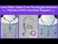 What I Made From The Bargain Bead Box February 2022: Amethyst Elegance -  Episode #29 #jewelrydesign