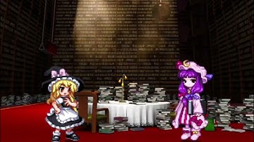 Touhou 7.5 (Immaterial and Missing Power) 1cc -Normal- Marisa (Story mode)
