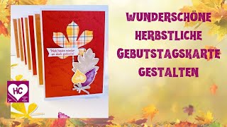 Geburtstagskarte gestalten mit dem Stempelset 