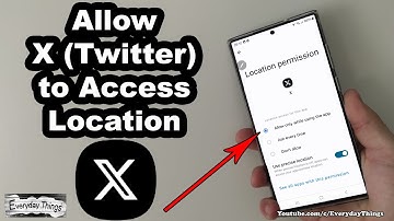 How to Allow X (Twitter) to Access Your Location