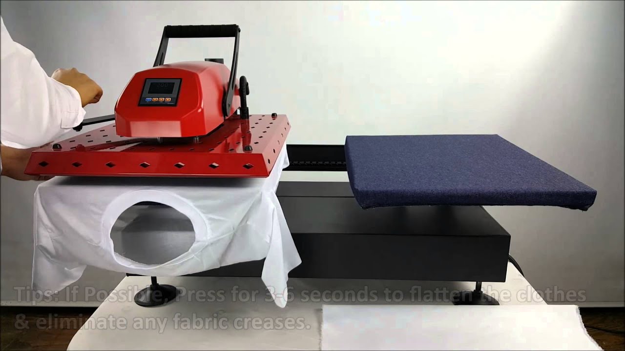 Dual Swingaway Manual Heat Press Machine HP38052 YouTube