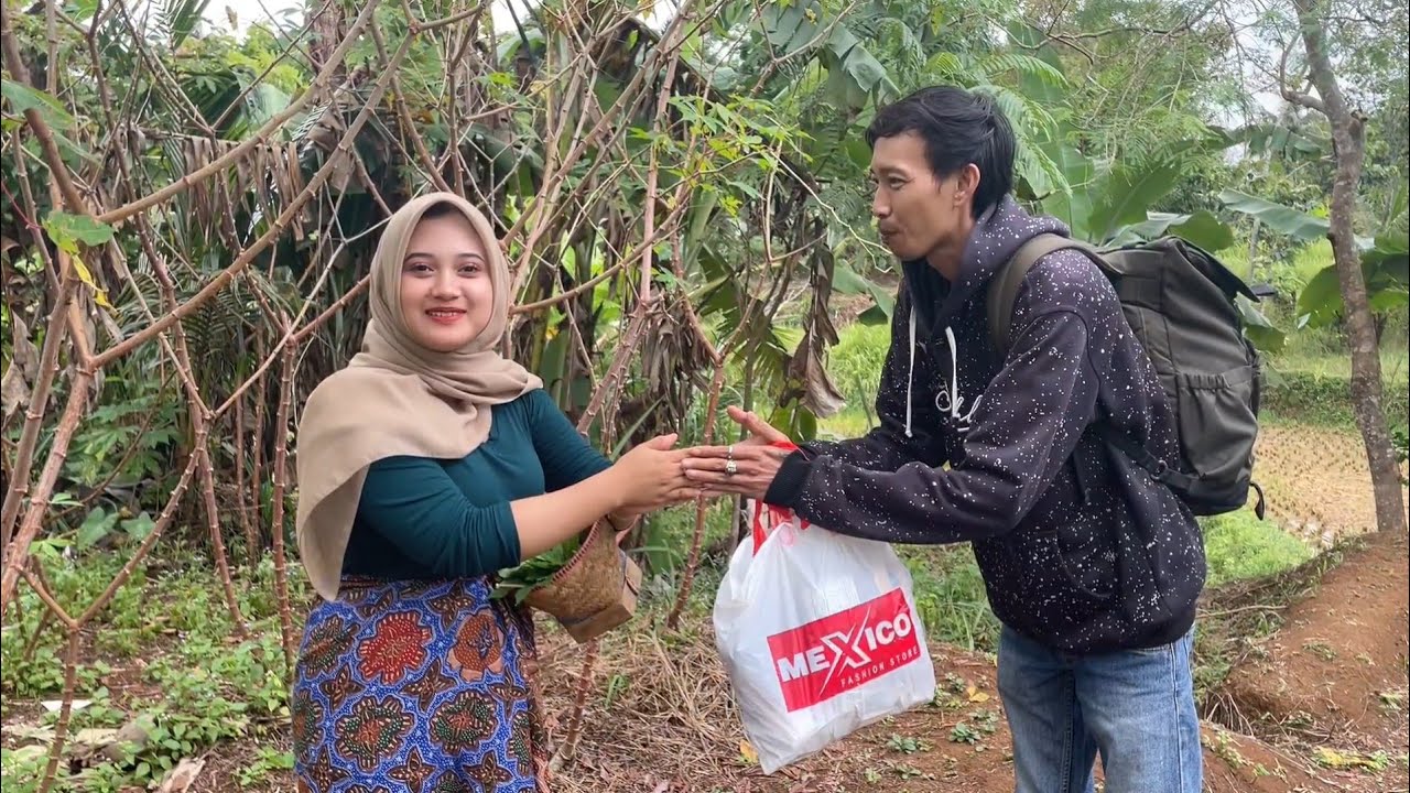 WOOW...MENGEJUTKAN‼️NENG SARI GADIS DESA CANTIK KEDATANGAN TAMU JAUH DARI KOTA PURABAYA