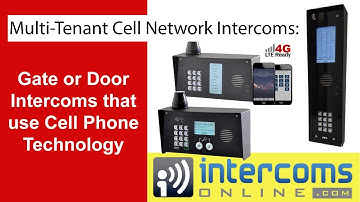 Best Multi-Tenant Apartment Cell Phone Intercoms