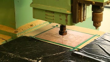 Shinx CNC Router with Mach 3 CSMIO IP A machining PCB