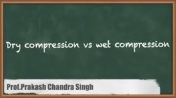 Dry compression vs wet compression | Vapour compression refrigeration system | GATE CSE