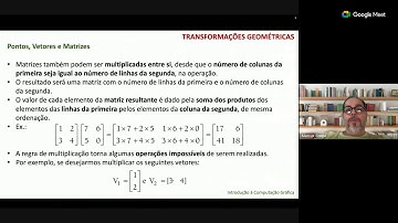 Aula de Computação Gráfica - BSI/UFRA - Transformações Geométricas