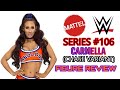 Mattel 2020 WWE Series #106 Carmella (Chase Variant) Orange &amp; Purple Figure Review