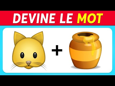 Devine le MOT en ÉMOJIS | Quiz Émoji