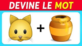 Devine le MOT en ÉMOJIS | Quiz Émoji