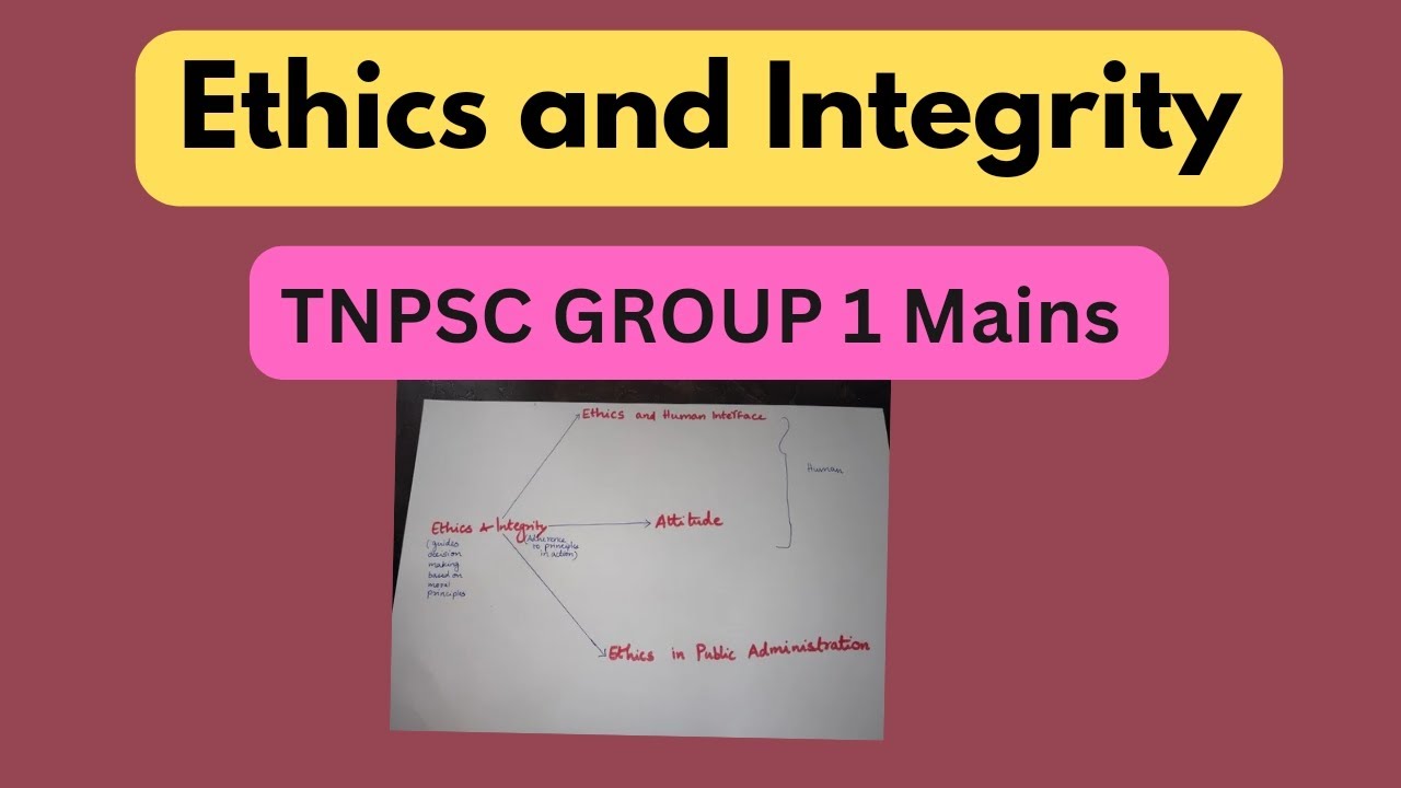 Ragavi's Ethics and Integrity SERIES|syllabus discussion|Tnpsc Group 1 ...