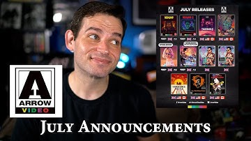 NEW Arrow July Titles: Dario Argento 4K Plus Box Sets and More