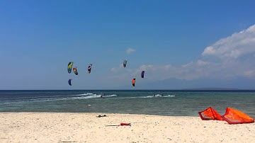 Race start Tabuhan island PRO Kiteboarding 2015