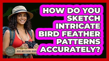 How Do You Sketch Intricate Bird Feather Patterns Accurately? - Bird Watching Diaries