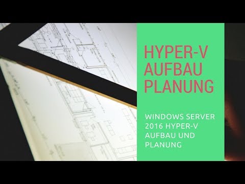 Video: Wie verwende ich Hyper V unter Windows Server 2016?